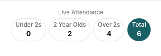 Live Attendance Counter
