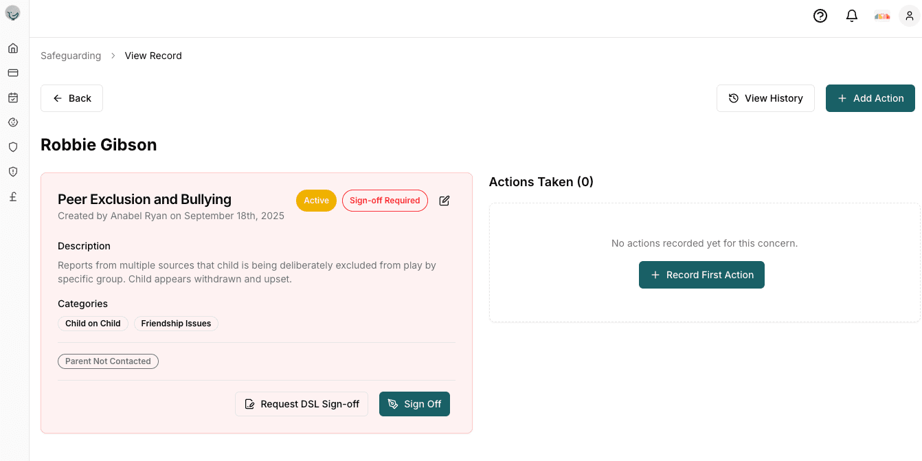 Safeguarding Management