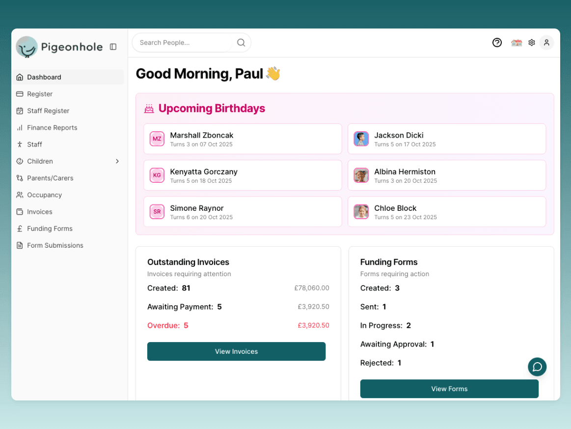 Nursery Management Hero 1